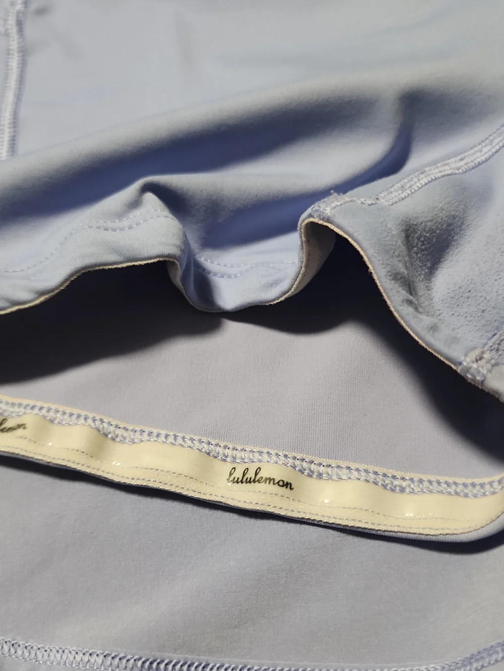 Lululemon Play Off the Pleats Mid-Rise Skater Skirt Skort Pastel Blue